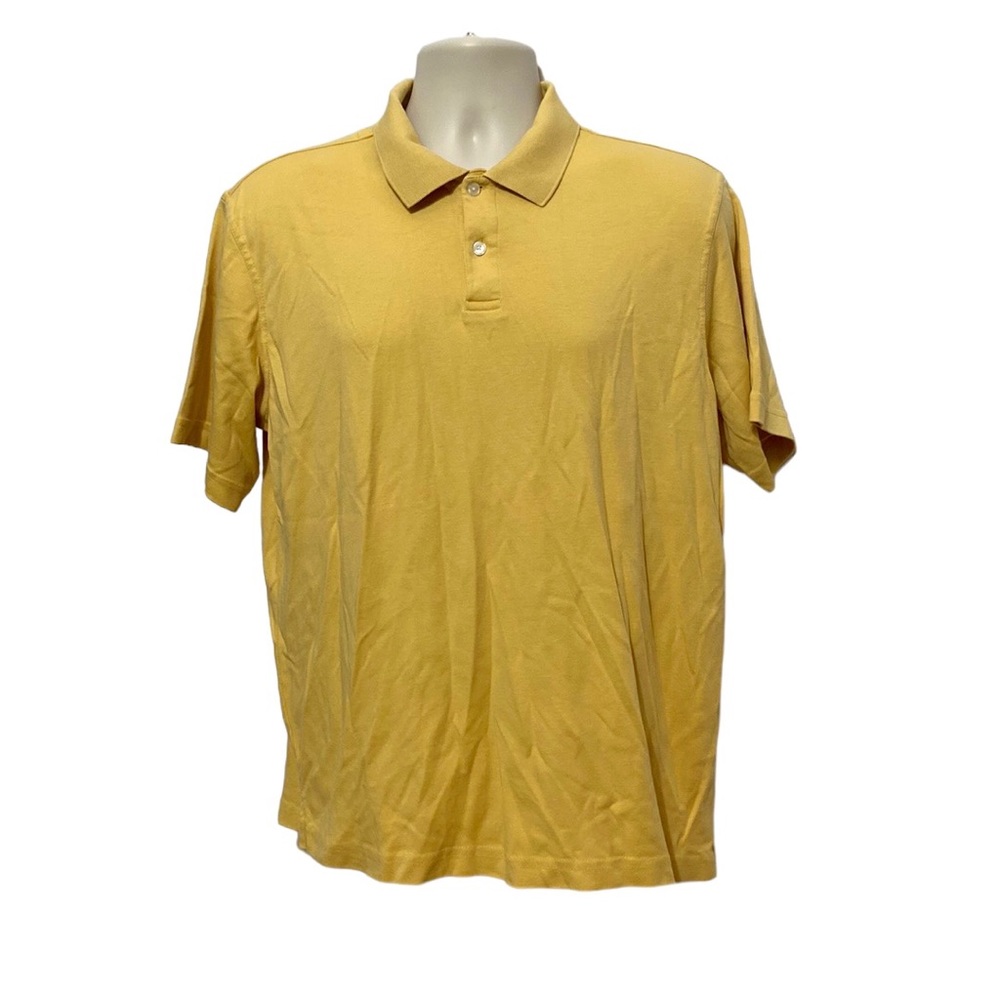 Tasso Elba Men’s Yellow Polo Shirt M